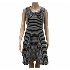 new look maternity striped skater dress N-77